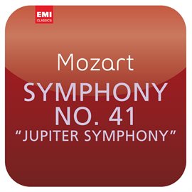 Cover image for Mozart: Symphony No. 41 "Jupiter Symphony"