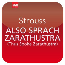 Cover image for R. Strauss: Also sprach Zarathustra (Thus Spoke Zarathustra)
