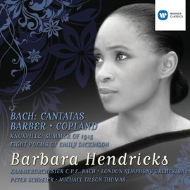 Cover image for Bach Cantatas and Barber/Copland