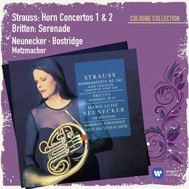 Cover image for R.Strauss/Britten: Hornkonzerte Nr.1 & 2/Serenade