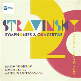 Cover image for Stravinsky: Symphony in Three Movements; Violin Concerto; Symphonies of Wind Instruments; Capricc...