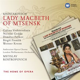 Cover image for Shostakovich: Lady Macbeth Of Mtsensk