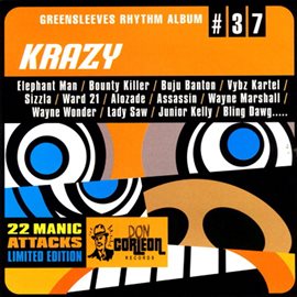Cover image for Greensleeves Rhythm Album #37: Krazy