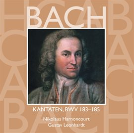 Cover image for Bach, JS : Sacred Cantatas BWV Nos 183 - 185
