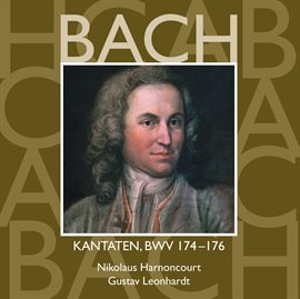 Cover image for Bach, JS : Sacred Cantatas BWV Nos 174 - 176