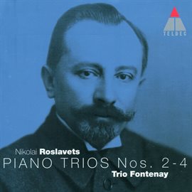 Cover image for Roslavets : Piano Trios Nos 2 - 4