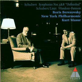 Cover image for Schubert : Symphonies Nos 3, 8 & Wanderer Fantasy