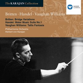 Cover image for Britten: Variations on a theme by Frank Bridge; Vaughan Williams: Fantasia on a theme by Tallis; ...