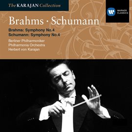 Cover image for Brahms: Symphony No 4; Schumann: Symphony No 4