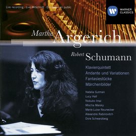Cover image for Schumann:Klavierquintett/Andante & Variationen/Fantasiestücke/Märchenbilder