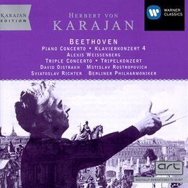 Cover image for Beethoven: Piano Concerto No. 4, Triple Concerto