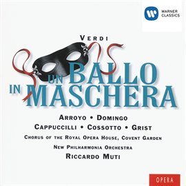 Cover image for Verdi: Un Ballo in Maschera
