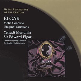 Cover image for Elgar: Violin Concerto - 'Enigma' Variations