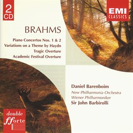 Imagen de portada para Brahms: Piano Concertos/Overtures