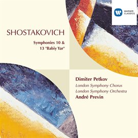 Cover image for Shostakovich: Symphonies 10 & 13