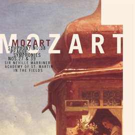 Cover image for Mozart: Symphonies Nos. 38, 39 & 27
