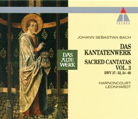 Cover image for Bach, JS : Sacred Cantatas Vol.3 : BWV 37-52, 54-60