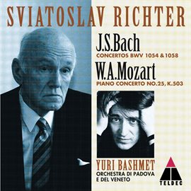 Imagen de portada para Mozart : Piano Concerto No.25 & Bach : Keyboard Concertos Nos 3 & 7