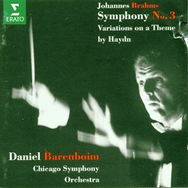 Cover image for Brahms : Symphony No.3 & 'Haydn' Variations