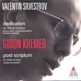 Cover image for Silvestrov : Dedication & Post Scriptum