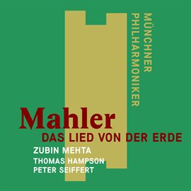 Cover image for Mahler: Das Lied von der Erde