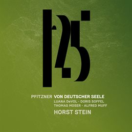 Cover image for Pfitzner: Von deutscher Seele, Op. 28 (Live)