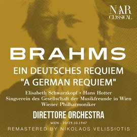 Cover image for BRAHMS: EIN DEUTSCHES REQUIEM