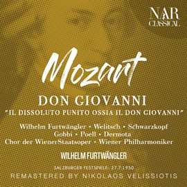 Cover image for MOZART: DON GIOVANNI "IL DISSOLUTO PUNITO OSSIA IL DON GIOVANNI"