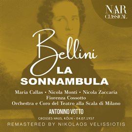 Cover image for BELLINI: LA SONNAMBULA