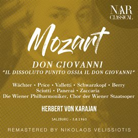 Cover image for MOZART: DON GIOVANNI "Il dissoluto punito ossia il Don Giovanni"