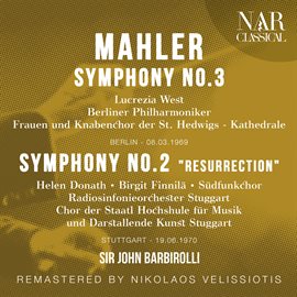 Cover image for Mahler: Symphony No. 3; Symphony No. 2 "Resurrection"