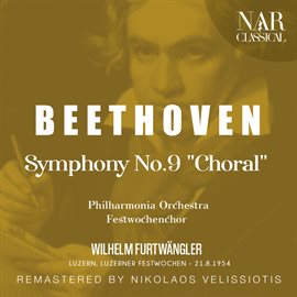 Cover image for SYMPHONY, No. 9 "CHORAL"