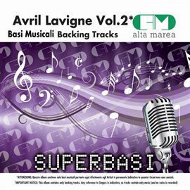 Cover image for Basi Musicali: Avril Lavigne, Vol. 2 (Backing Tracks)