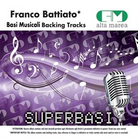 Cover image for Basi Musicali: Franco Battiato (Backing Tracks)
