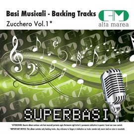 Cover image for Basi Musicali: Zucchero, Vol. 1 (Backing Tracks)