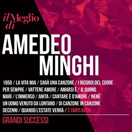 Cover image for Il Meglio Di Amedeo Minghi: Grandi Successi [Live]