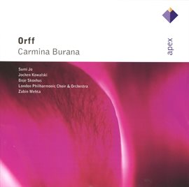 Cover image for Orff : Carmina Burana  -  Apex DE-ACTIVATED