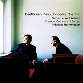 Cover image for Beethoven : Piano Concertos Nos 1 - 5