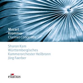 Imagen de portada para Elatus - Krommer & Mozart : Clarinet Concertos