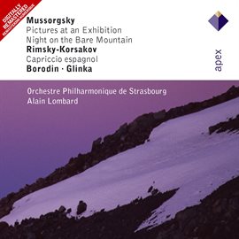 Cover image for Mussorgsky, Rimsky-Korsakov, Borodin & Glinka : Russian Orchestral Favourites  -  Apex