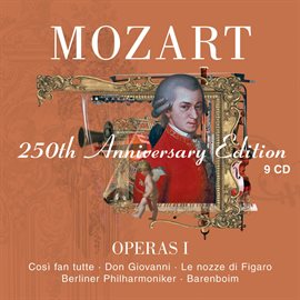 Imagen de portada para Mozart : Operas Vol.1 [Così fan tutte, Don Giovanni, Le nozze di Figaro]
