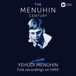 Cover image for Menuhin - The First Recordings on HMV
