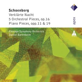 Cover image for Schonberg : Verklärte Nacht, 5 Orchestral Pieces & Piano Works