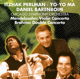 Cover image for Brahms: Double Concerto / Mendelssohn: Violin Concerto