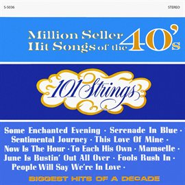 Cover image for Million Seller Hit Songs of the 40s (Remastered from the Original Master Tapes)