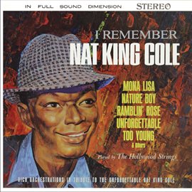 Cover image for I Remember Nat King Cole (Remastered from the Original Somerset Tapes)