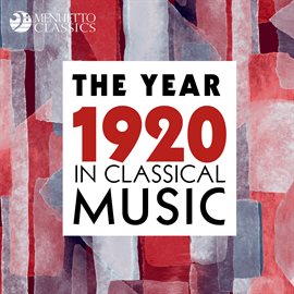 Cover image for The Year 1920 in Classical Music