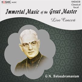 Cover image for Immortal Music Of The Great Master