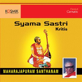 Cover image for Shyama Sastri Krithis