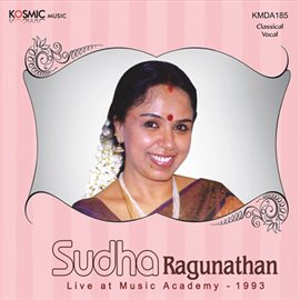 Cover image for Sudha Ragunathan (Live 1993)